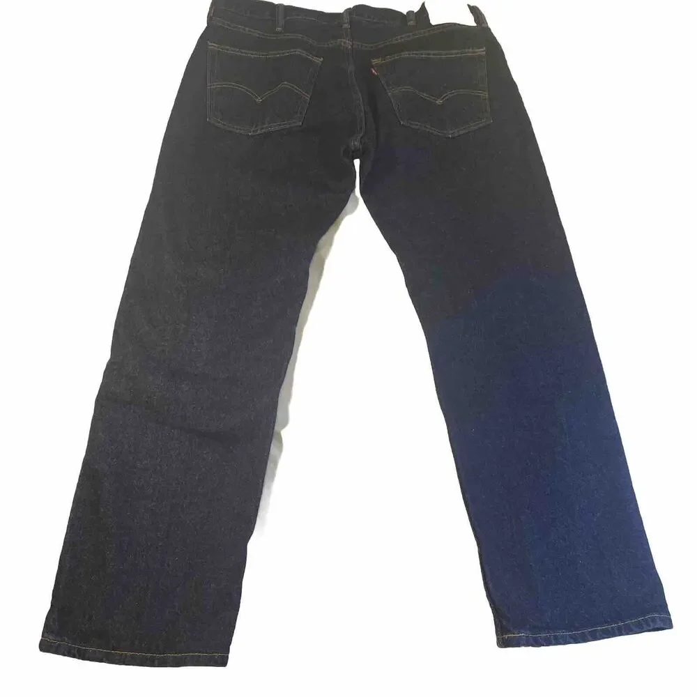 LEVIS RED TAB 505 STRAIGHT LEG Jeans MEN’s 38 X 30 Dark Wash Classic‎ Western